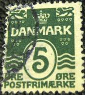 Denmark 1905 Numeral 5ore - Used - Gebruikt