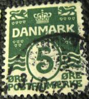 Denmark 1905 Numeral 5ore - Used - Usado