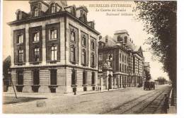 Postkaart / Carte Postale "Bruxelles - La Caserne Des Guides - Boulevard Militaire" - Etterbeek