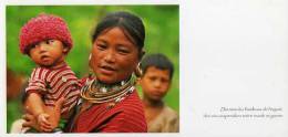 Kayoh Birmanie Quoc Uy Simon Ly, Femme Avec Bebe, Bijoux,format 21x10,5 Cm - Other & Unclassified