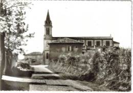 CPSM SAINT ETIENNE DE TULMONT (Tarn Et Garonne) - L'église - Saint Etienne De Tulmont