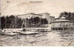 Kiel Marine-Akademie Schule Schiffe Hafen Sw 30.12.1911 Nach Spandau - Kiel