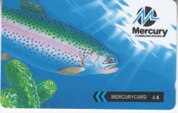 MER437 - Nature Trout - CN.40MERB - [ 4] Mercury Communications & Paytelco