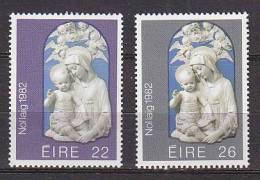 Q0875 - IRLANDE IRELAND Yv N°485/86 ** NOEL - Nuovi