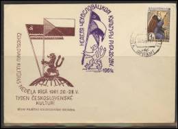 RUSSIA USSR Private Cancellation LATVIA RIGA Klub 006 Lions Cats Artist Rubliov - Locales & Privées