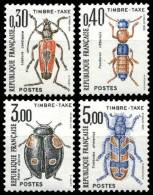 SERIE INSECTES COLEOPTERES 109 à 112  1983 - 1960-... Ungebraucht