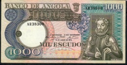 ANGOLA 108 1000 ESCUDOS  1973  #AR   XF NO P.h. !!! - Angola