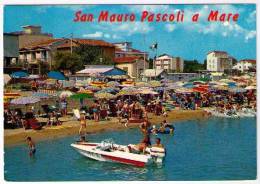 S. MAURO PASCOLI A MARE  ( FORLI - CESENA ) -VITA DI SPIAGGIA - Cesena