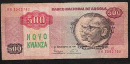 ANGOLA 123   NOVO  KWANZA   1987   UNC. - Angola