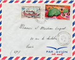 Jolie Lettre Par Avion Annee 1966 - Briefe U. Dokumente