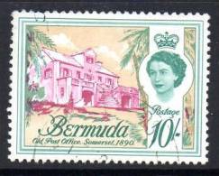 Bermuda 1962 10/- Old Post Office Definitive, Fine Used - Bermuda