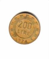 ITALY    200  LIRE  1978  (KM # 105) - 200 Lire