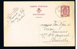 C760 - Carte N° 119 FN Oblitérée Woluwe 1 - Briefkaarten 1934-1951