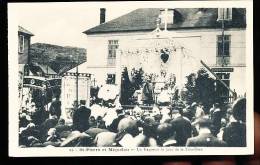 975 SAINT PIERRE ET MIQUELON / Un Reposoir Le Jour De La Fête Dieu / - Saint-Pierre-et-Miquelon