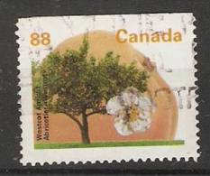 Canada  1994  Definitives Trees: Westcot Apricot (o) Phos. Frame - Sellos (solo)