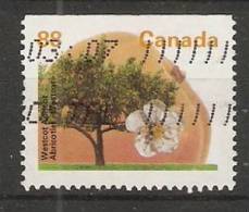 Canada  1994  Definitives Trees: Westcot Apricot (o) Phos. Frame - Sellos (solo)