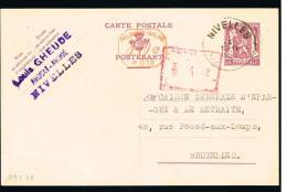 C775 - Carte N° 119 FN M1 Oblitérée Nivelles - Postkarten 1934-1951