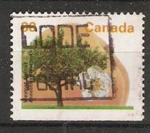 Canada  1994  Definitives Trees: Westcot Apricot (o)  3 Phos. Bands - Postzegels