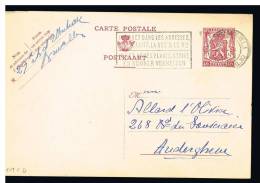 C793 - Carte N° 119D FN Oblitérée Bruxelles - Postkarten 1934-1951