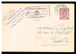 C797 - Carte N° 119D FN Oblitérée Leuven, Flamme Dover-Ostend - Cartes Postales 1934-1951