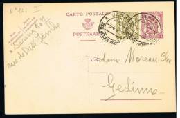 C804 - Carte N° 121 FN Oblitérée Jambes "ses Jolies Promenades" - Postkarten 1934-1951