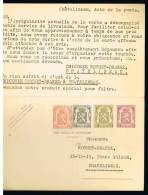 C813 - Carte N° 122 FN Complète, écrite, Mais Pas Expédiée - Briefkaarten 1934-1951