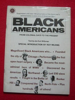 Black Americans From Colonial Days To The Present - Estados Unidos