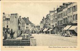 CPA 76 NEUFCHATEL En BRAY,Place Notre Dame Avant Le 07.06.1940 Auto , Commerces - Neufchâtel En Bray