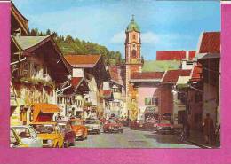 MITTENWALD   -   ** OBERMARKT UND PFARRKIRCHE **    -   Verlag : E. FELDBAUER Aus Ottobrunn  N°31.702.18. - Mittenwald