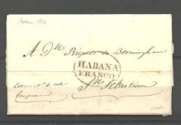 España. Prefilatelia. Habana - ...-1850 Prephilately