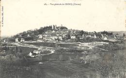 Creuse- Vue Générale De Crocq. - Crocq