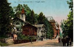 CPA - TORINO - ESPOSIZIONE 1911 - VILLAGGIO ALPINO - 599 - A. D. T. - Tentoonstellingen