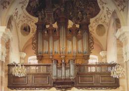 CPSM DOUBLE EBERSMUNSTER ORGUE ANDRE SILBERMANN - Ebersmunster