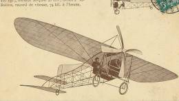 L L 332/ C P A   - AVIATION  -MONOPLAN  BLERIOT - 1914-1918: 1. Weltkrieg