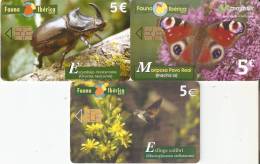 ¡¡OFERTA!! LOTE DE LAS 3 ULTIMAS TARJETAS FAUNA IBERICA POR SÓLO 1,50 EUROS (MARIPOSA-BUTTERFLY) - Autres & Non Classés