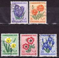 1953 Zomerzegels Complete Gestempelde Serie NVPH 602 / 606 - Used Stamps
