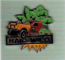 Pin´s  Automobile  4 X 4 , Rallye  RAID  WILO - Rally