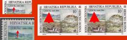 1994 X 19  BOSNIA  CROATIAN PART MOSTAR RRR ! First Print. Mistake-S-FOR CORRECTION Museum Piece BIG RARITY ONLI 20 PIEC - Errori Sui Francobolli