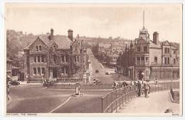 Uk Great Britain Matlock The Square Bicycles Vintage Original Postcard Cpa Ak (W3_1440) - Derbyshire