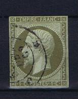 France:  1852  Yv. 11   Used / Obl. - 1853-1860 Napoleon III