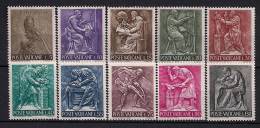 VATICANO 1966, YVERT 441/450 **,  LOS TRABAJOS DEL HOMBRE - Neufs