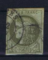 France:  1870  Yv. 39   Used / Obl - 1870 Bordeaux Printing