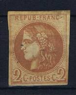France:  1870  Yv. 40B   Used / Obl - 1870 Ausgabe Bordeaux