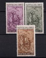 VATICANO 1966, YVERT 463/465**, NAVIDAD - Unused Stamps