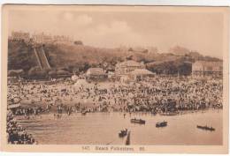 Old Postcard, Beach Folkestone (pk9797) - Folkestone