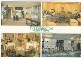 Old Postcard, The Donington Thistle Hotel (pk9806) - Other & Unclassified