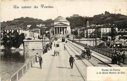 Mars13 470 : Torino  -  Saluto Da  -  Ponte Di Pietra  -  Gran Madre Di Dio - Bridges