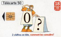 F 684  970	NUMEROTATION A DIX CHIFFRES - 1996