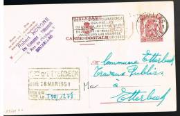 C867 - Carte N° 126 M1 NF Oblitérée Bruxelles - Cartes Postales 1934-1951