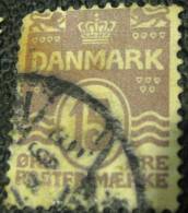 Denmark 1905 Numeral 15ore - Used - Gebraucht